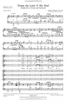 Praise The Lord, O My Soul (Henry Purcell) 