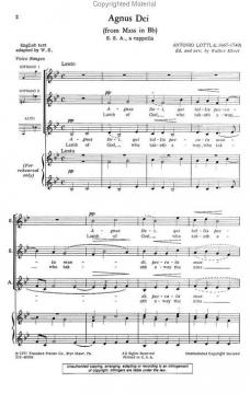 Agnus Dei (Antonio Lotti) 