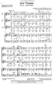 Ave Verum (Camille Saint-Saëns) 