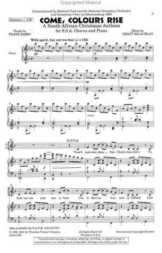 Come, Colours Rise von Grant Innes McLachlan 
