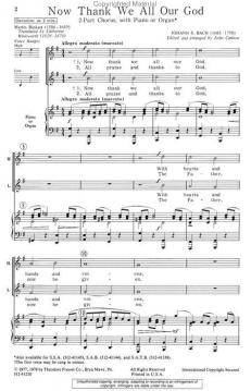 Now Thank We All Our God (J.S. Bach) 