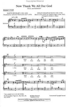 Now Thank We All Our God (J.S. Bach) 