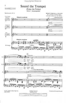 Sound The Trumpet (Henry Purcell) 