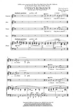 Lydia's Romance From The Newport Rivals (Kirke Mechem) 