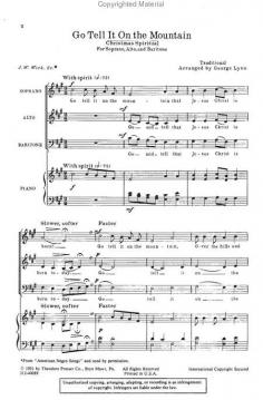 Go Tell It On The Mountain 