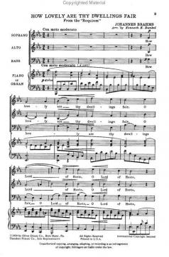 How Lovely Are Thy Dwellings Fair (Johannes Brahms) 