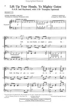 Lift Up Your Heads (Walter Ehret) 