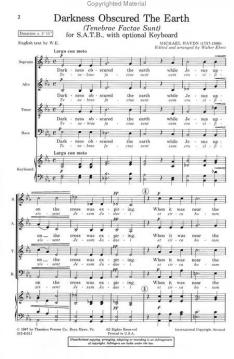 Darkness Obscured The Earth (Joseph Haydn) 