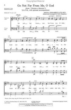 Go Not Far From Me, O God (Nicola Antonio Zingarelli) 