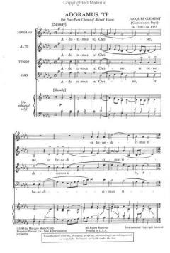 Adoramus Te (Jacques Clement) 