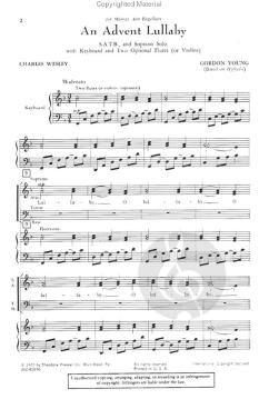 An Advent Lullaby (Gordon Young) 
