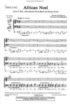 African Noel (Ron Kauffmann) 