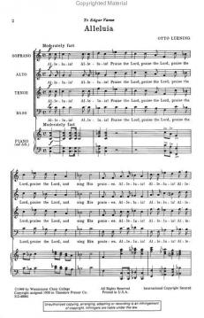 Alleluia (Otto Luening) 