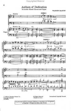Anthem Of Dedication 
