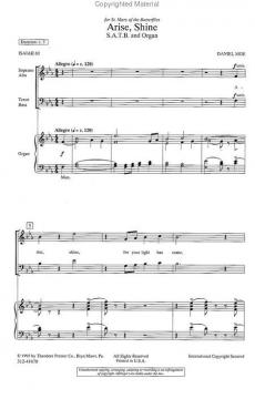 Arise, Shine (Daniel Moe) 