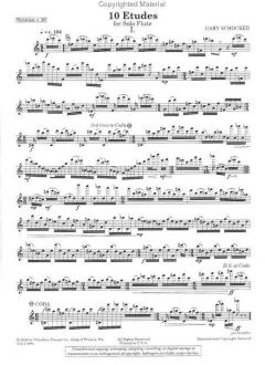10 Etudes von Gary Schocker 