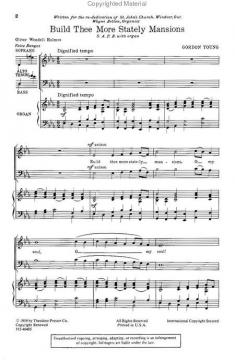 Build Thee More Stately Mansions (Gordon Young) 