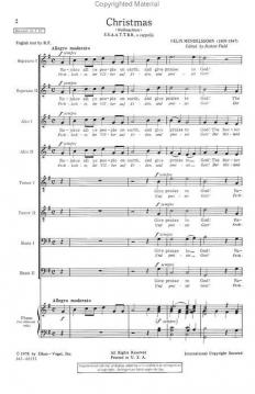 Christmas (Weihnachten) (Felix Mendelssohn Bartholdy) 