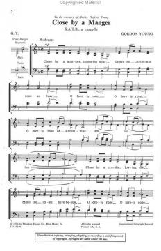 Close By A Manger (Gordon Young) 
