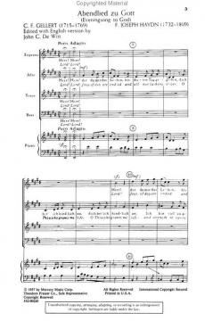 Evening Song To God (Joseph Haydn) 