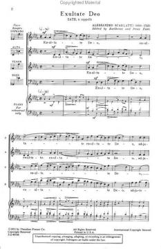 Exultate Deo (Alessandro Scarlatti) 