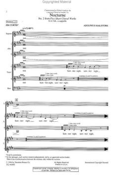 Nocturne (Adolfus Hailstork) 