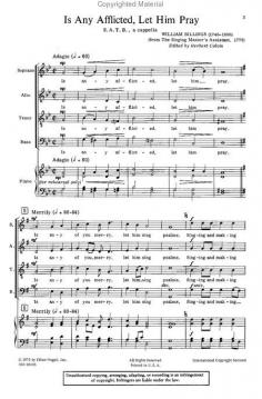 Is Any Afflicted, Let Him Pray (William Billings) 