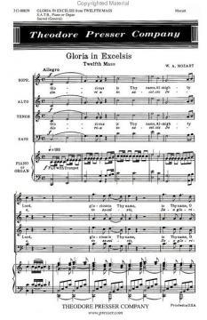 Gloria In Excelsis (W.A. Mozart) 