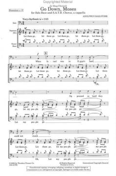 Go Down, Moses (Adolfus Hailstork) 