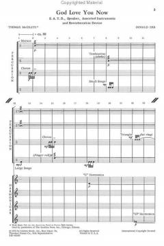 God Love You Now (Donald Erb) 