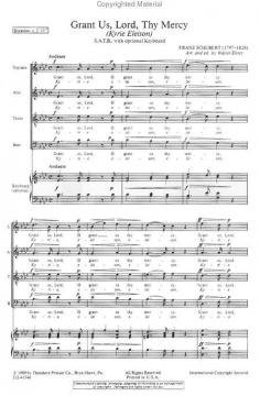 Grant Us, Lord, Thy Mercy (Franz Schubert) 