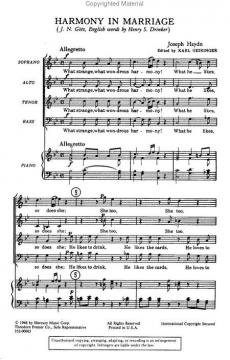 Harmony In Marriage (Joseph Haydn) 