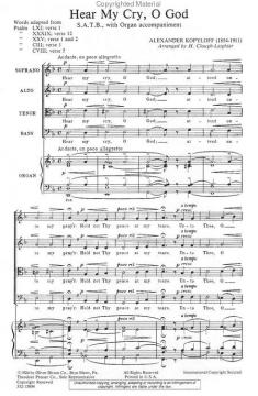 Hear My Cry O God (Alexander Kopyloff) 