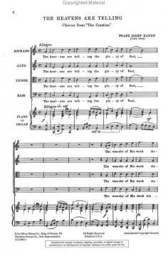 The Heavens Are Telling (Joseph Haydn) 