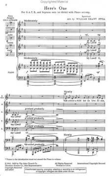 Here's One (William Grant Still) 