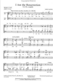 I Am The Resurrection (John Carter) 