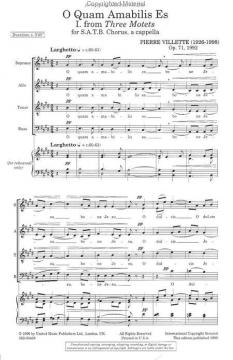 O Quam Amabilis Es (Pierre Villette) 