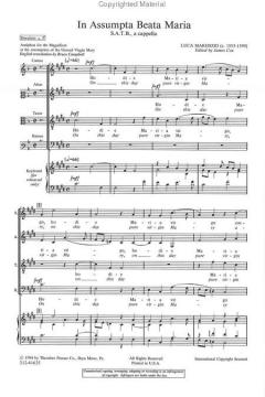 In Assumpta Beata Maria (Luca Marenzio) 