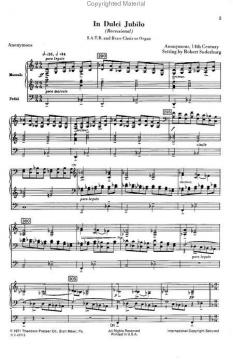 In Dulci Jubilo / Lo, How A Rose E'er Blooming 