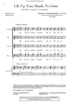 Lift Up Your Heads, Ye Gates (Andreas Hammerschmidt) 