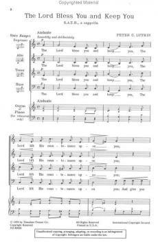 The Lord Bless You And Keep You, Sevenfold Amen And Ninefold Amen (Peter C. Lutkin) 