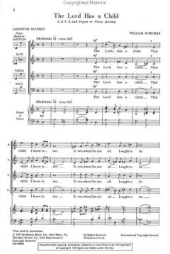 The Lord Has A Child (William Schuman) 