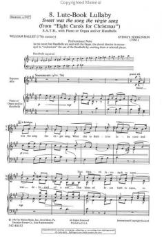 Lute Book Lullaby (Sydney Hodkinson) 