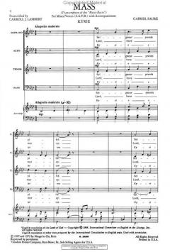 Mass (Gabriel Fauré) 