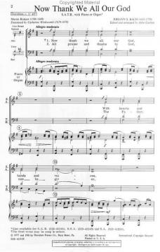 Now Thank We All Our God (J.S. Bach) 