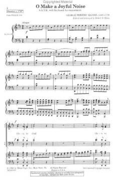 O Make A Joyful Noise (Georg Friedrich Händel) 