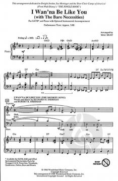 I Wanna Be Like You With The Bare Necessities 