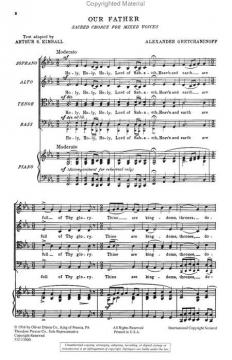 Our Father (Alexander Gretschaninow) 