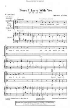 Peace I Leave With You (Gordon Young) 