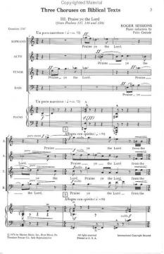 Praise Ye The Lord (Roger Sessions) 